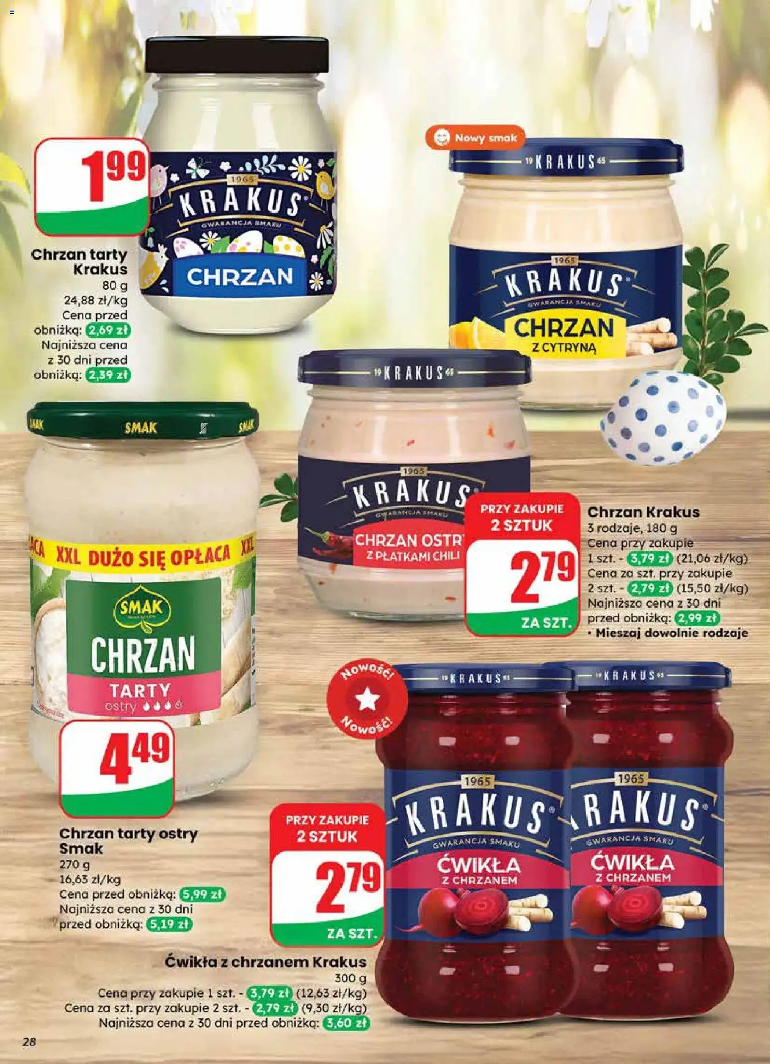 Dino gazetka od 18.03.2026 | Strona: 28 | Produkty: Cytryna, Chili, Chrzan