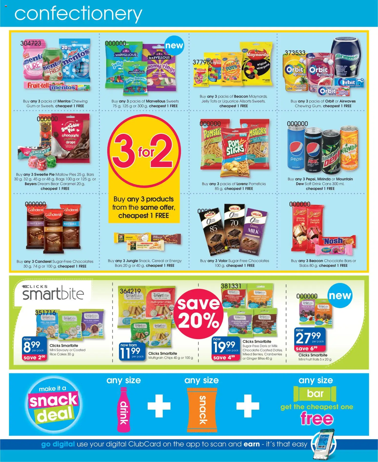 New Clicks catalogue – valid from 09.12.2025 | Page: 46 | Products: Rice cakes, Chocolate, Rice, Caramel