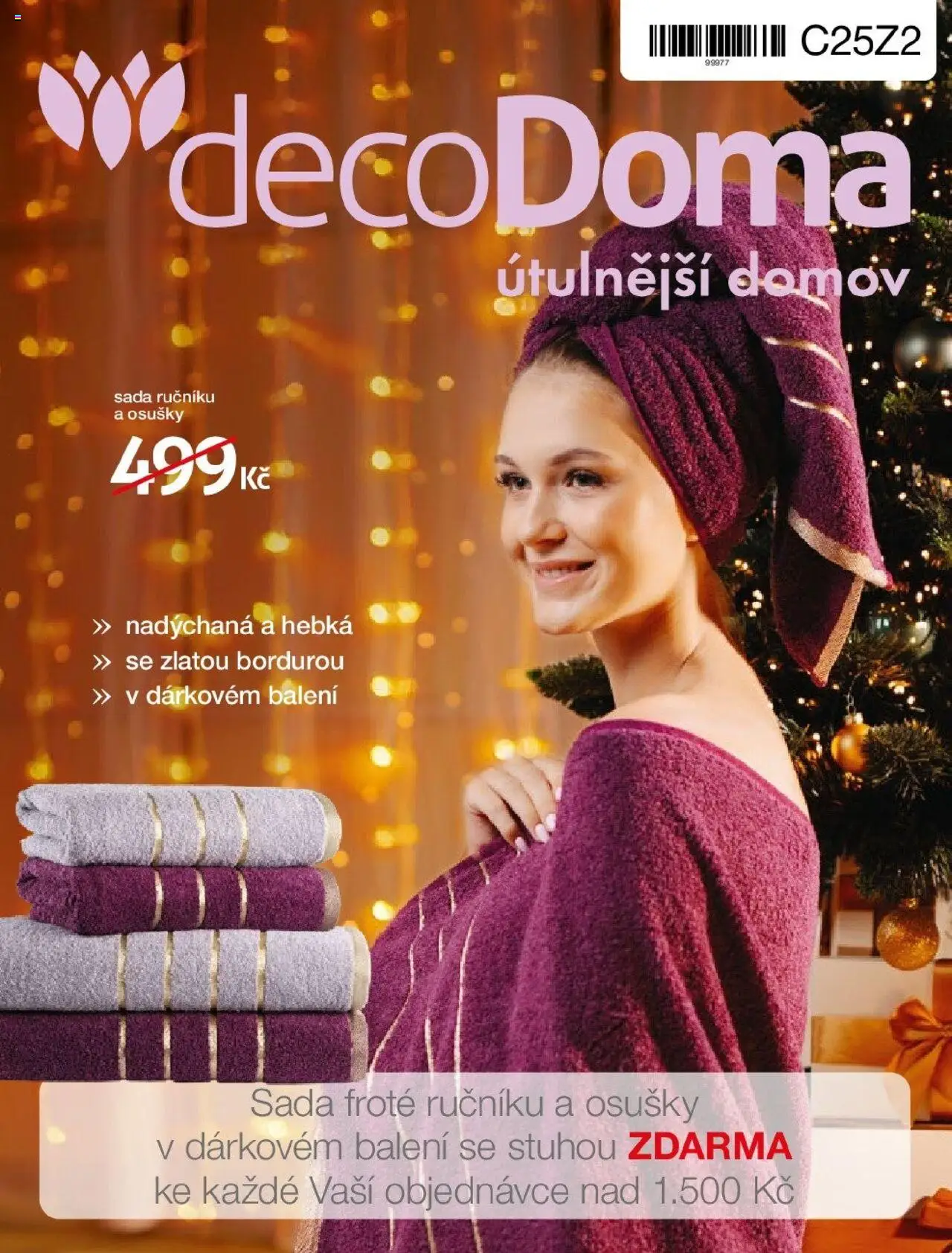 Decodoma katalog Vánoce 2025 od 09.10.2025 | Strana: 1 | Produkty: Osušky