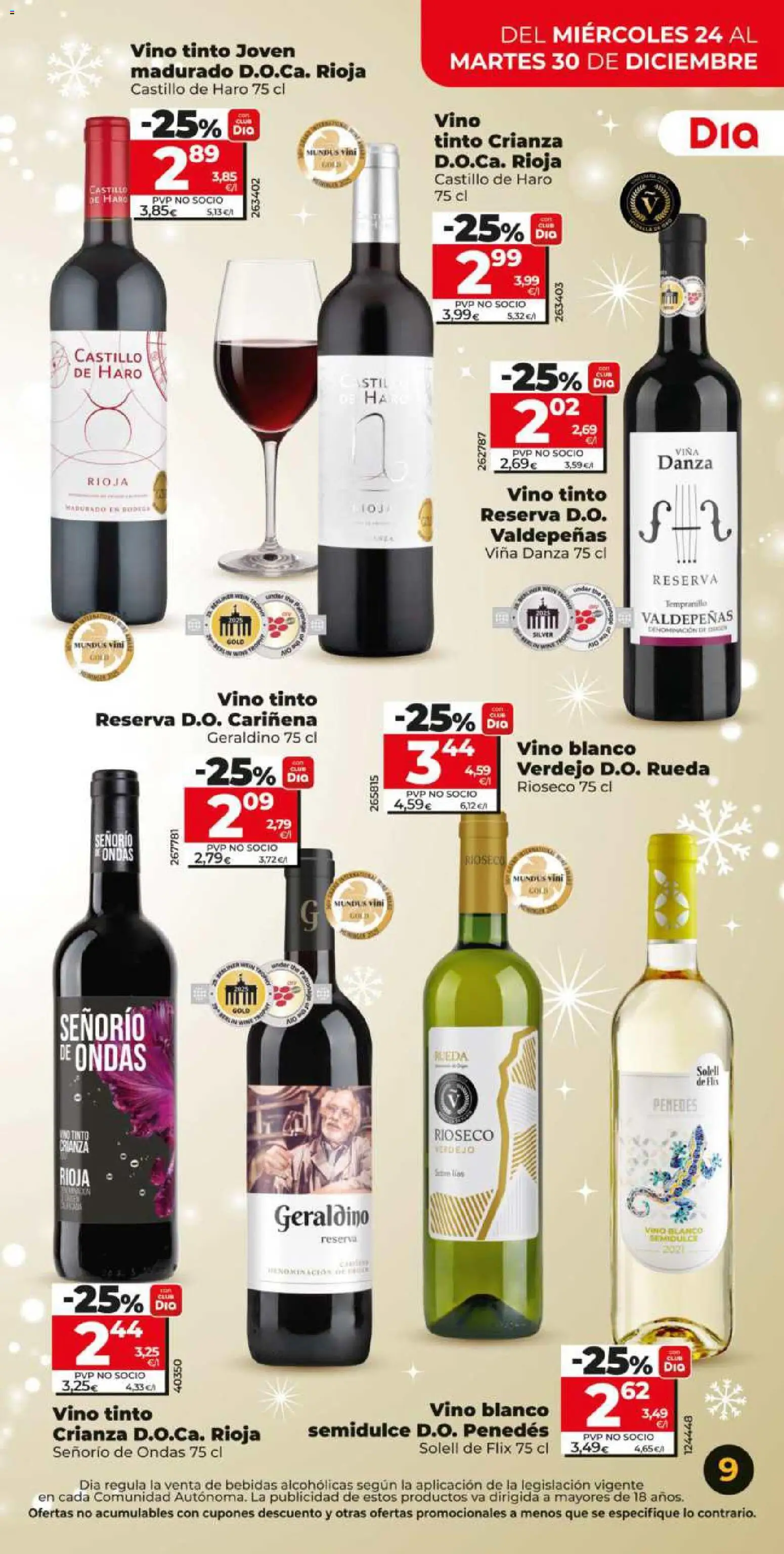 Dia - folleto Market │ válido desde el 24.12.2025 | Página: 9 | Productos: Vino