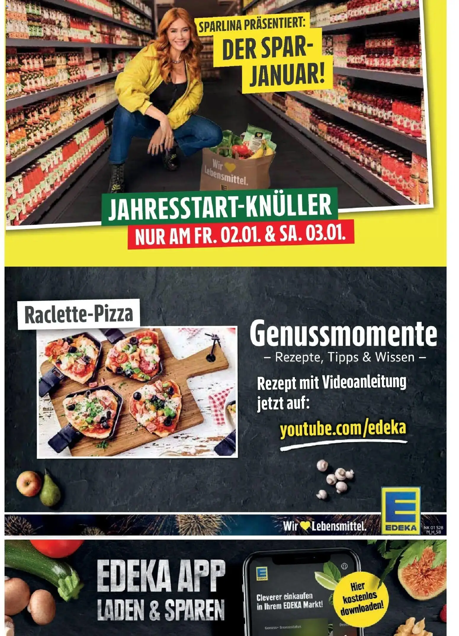 Edeka prospekt München	 – gültig ab 28.12.2025 | Seite: 30 | Produkte: Pizza, Video