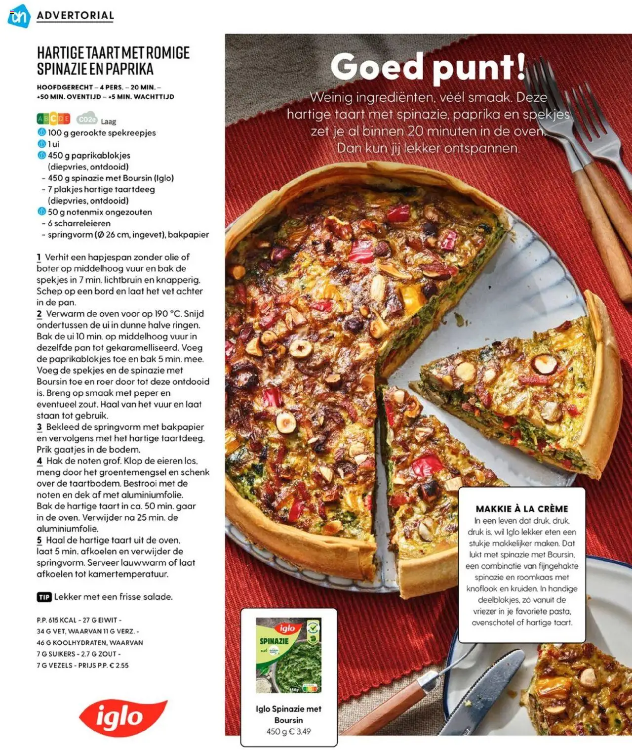 {H1} | Pagina: 116 | Producten: Olie, Pan, Roomkaas, Vriezer