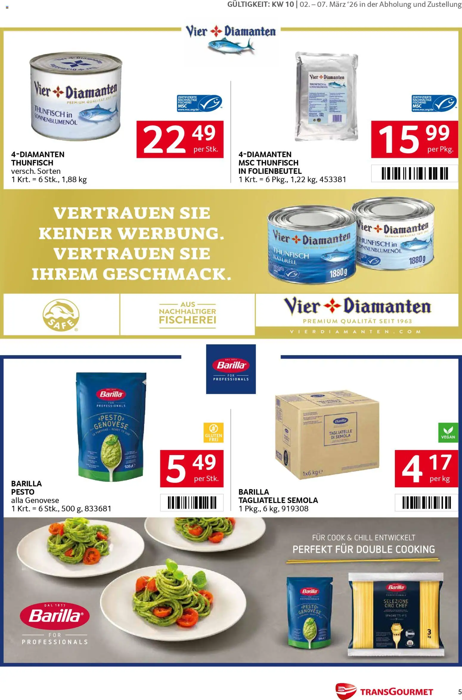 Transgourmet Markenfestwoche gültig ab 02.03.2026 | Seite: 5
