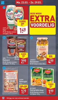 Aldi folder week 13 - Voorbeeld van een folder van Aldi, geldig van 23.03.2026 | Pagina: 14