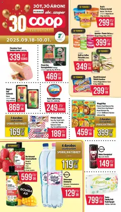 COOP Akciós újság - amely érvényes a következő dátumtól: 18.09.2025