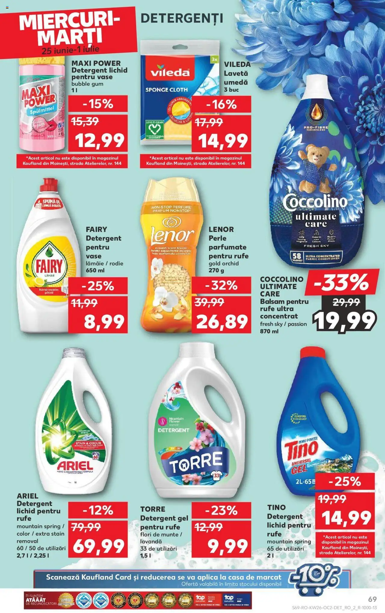 Catalog Kaufland - Bucureşti – valabil de la 25.06.2025 | Pagină: 69 | Produse: Pomelo, Parfum, Balsam, Detergent