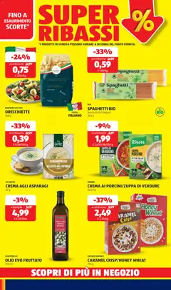 Anteprima del volantino Volantino Aldi	 valido a partire dal 23.02.2026 | Pagina: 29 | Prodotti: Verdure, Olio extra vergine, Asparagi, Orecchiette