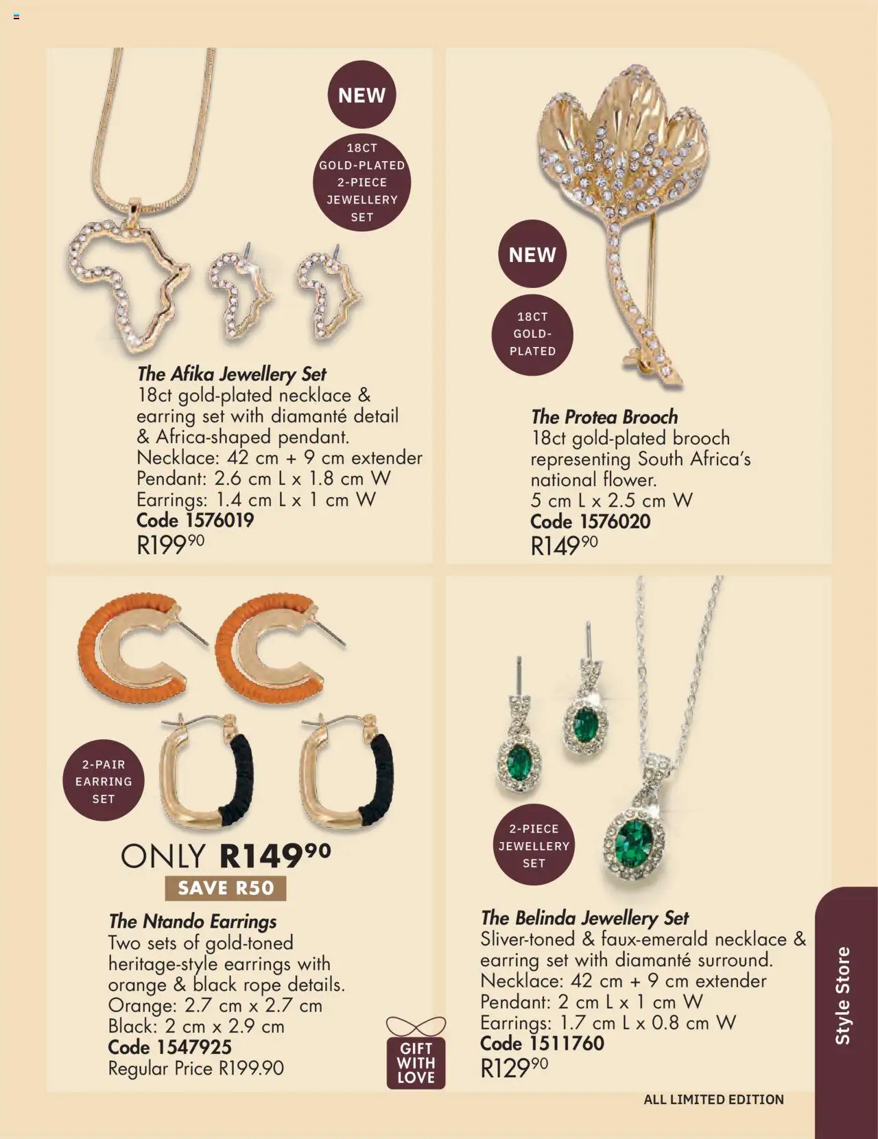 New Justine catalogue – valid from 01.10.2025 | Page: 76 | Products: Earrings