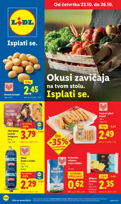 Lidl - Super Ponuda - Pregled kataloga iz trgovine Lidl, vrijedi od 23.10.2025