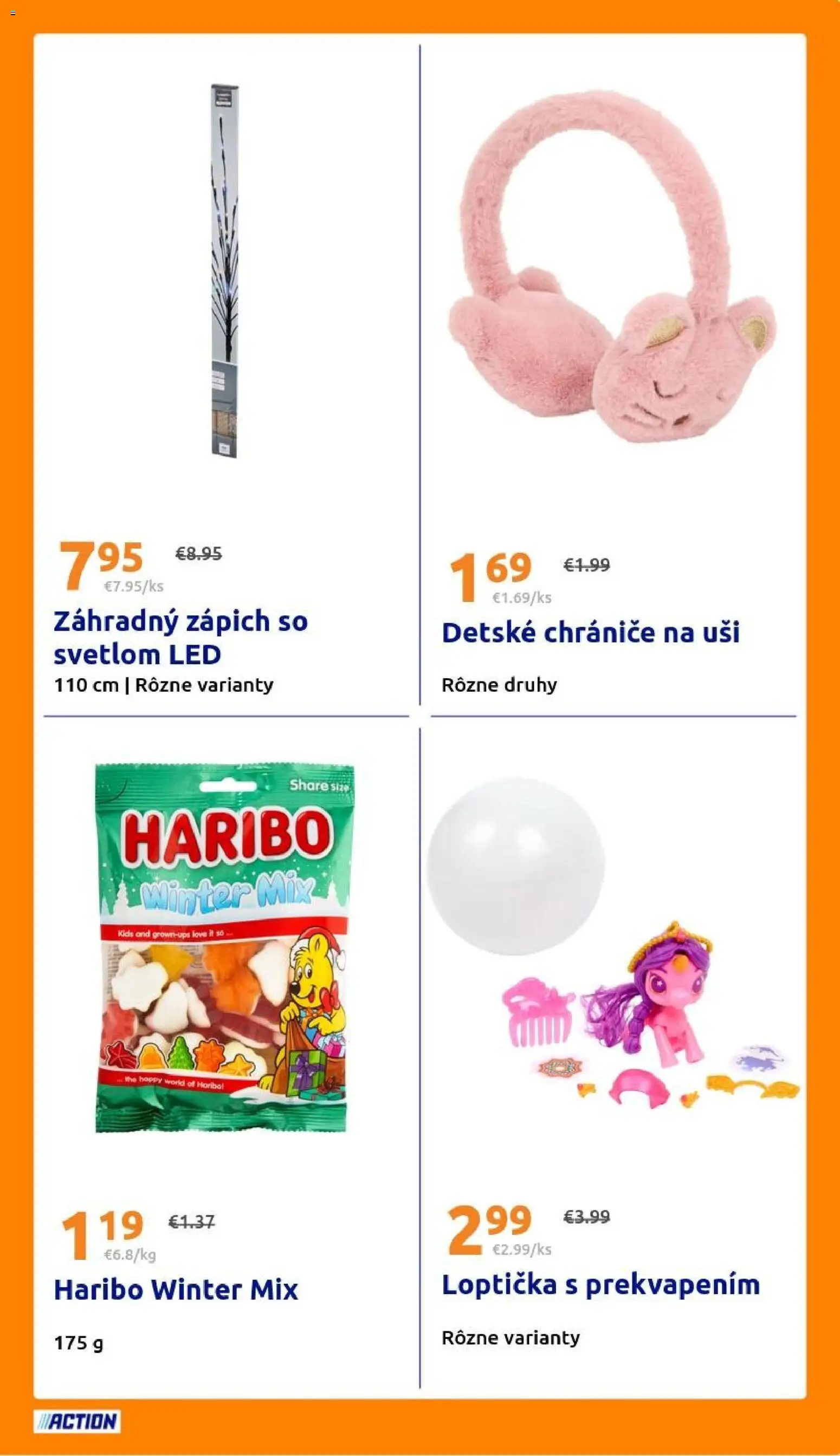 Nové Action akcie – leták je platný od 19.11.2025 | Strana: 29 | Produkty: Led