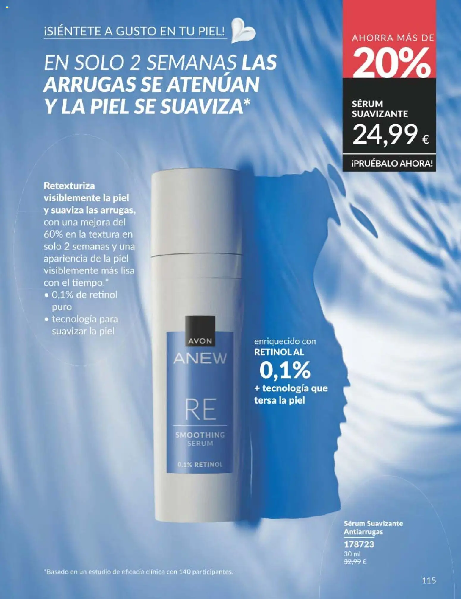 Catálogo AVON campaña 2 │ válido desde el 01.02.2026 | Página: 123 | Productos: Sérum, Suavizante