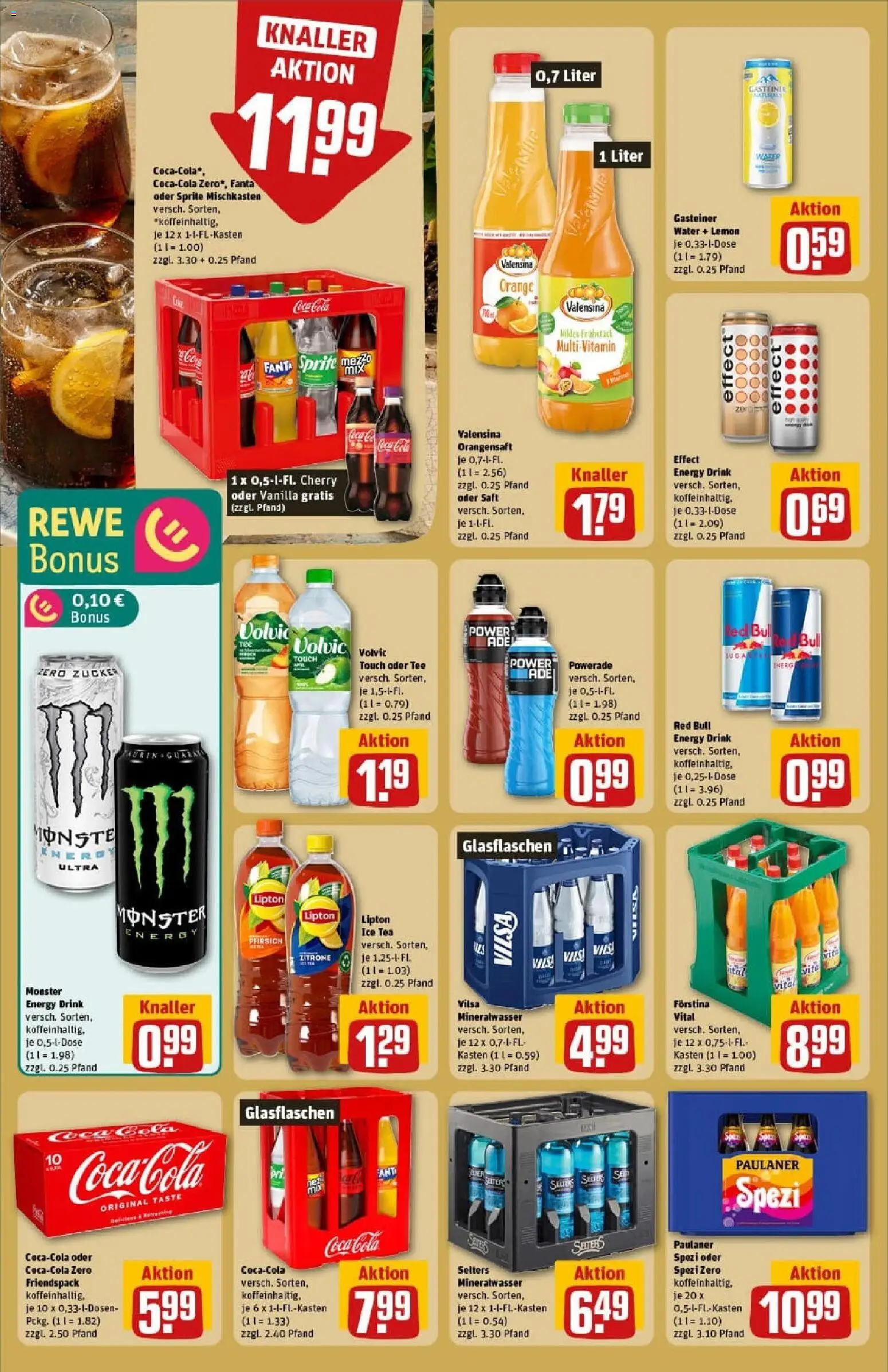 Rewe prospekt Friedrichsdorf	 – gültig ab 26.10.2025 | Seite: 18 | Produkte: Red bull, Zitrone, Powerade, Paulaner