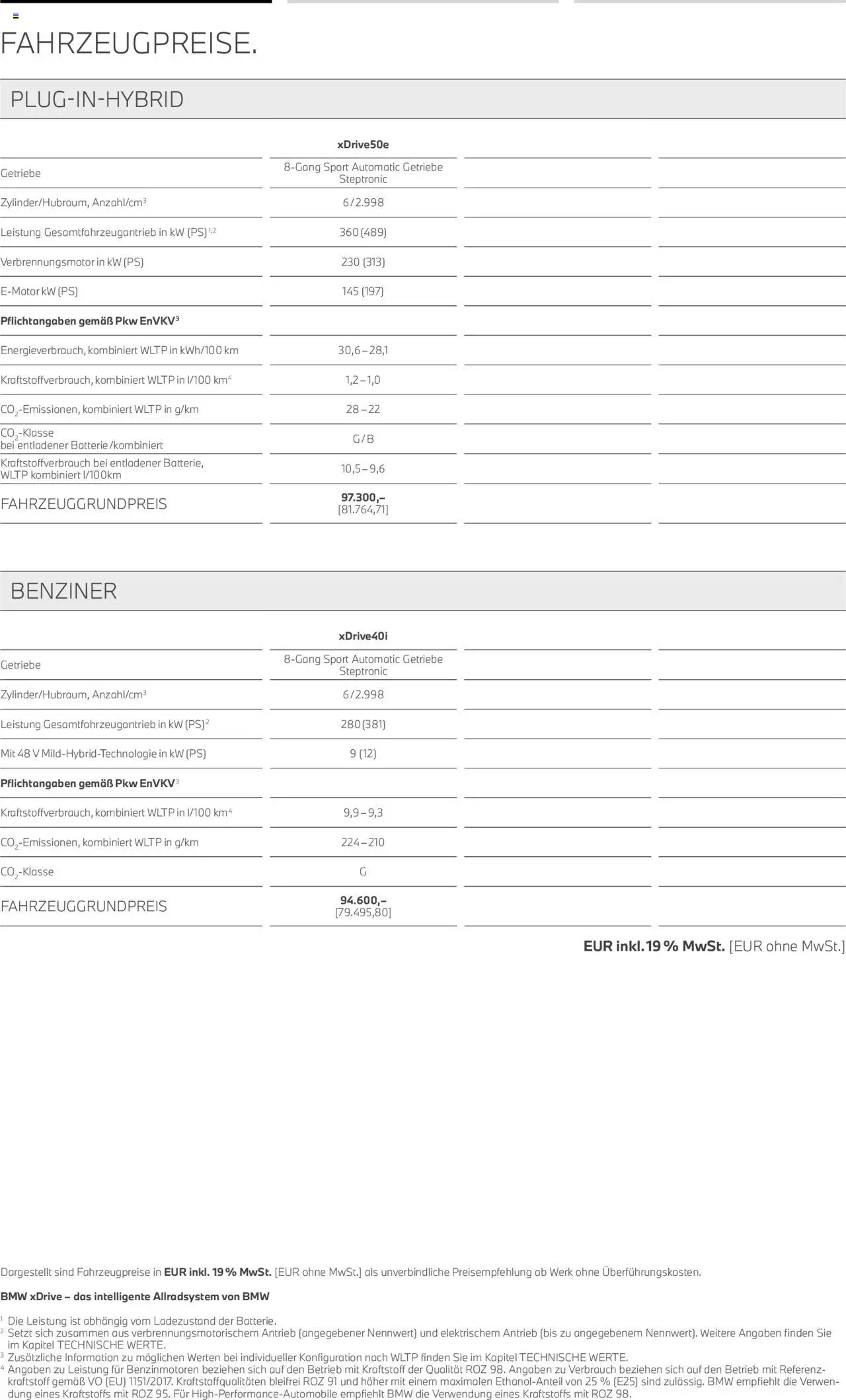 BMW X5 - gültig ab dem 01.08.2025 | Seite: 4 | Produkte: Batterie