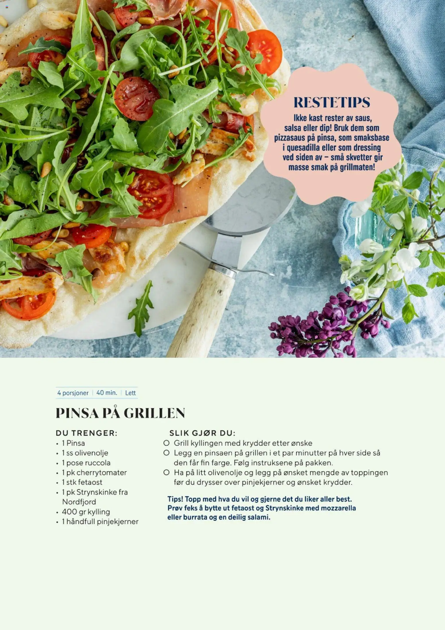 {H1} | Side: 28 | Produkter: Kylling, Fetaost, Суміш дитяча, Syrup