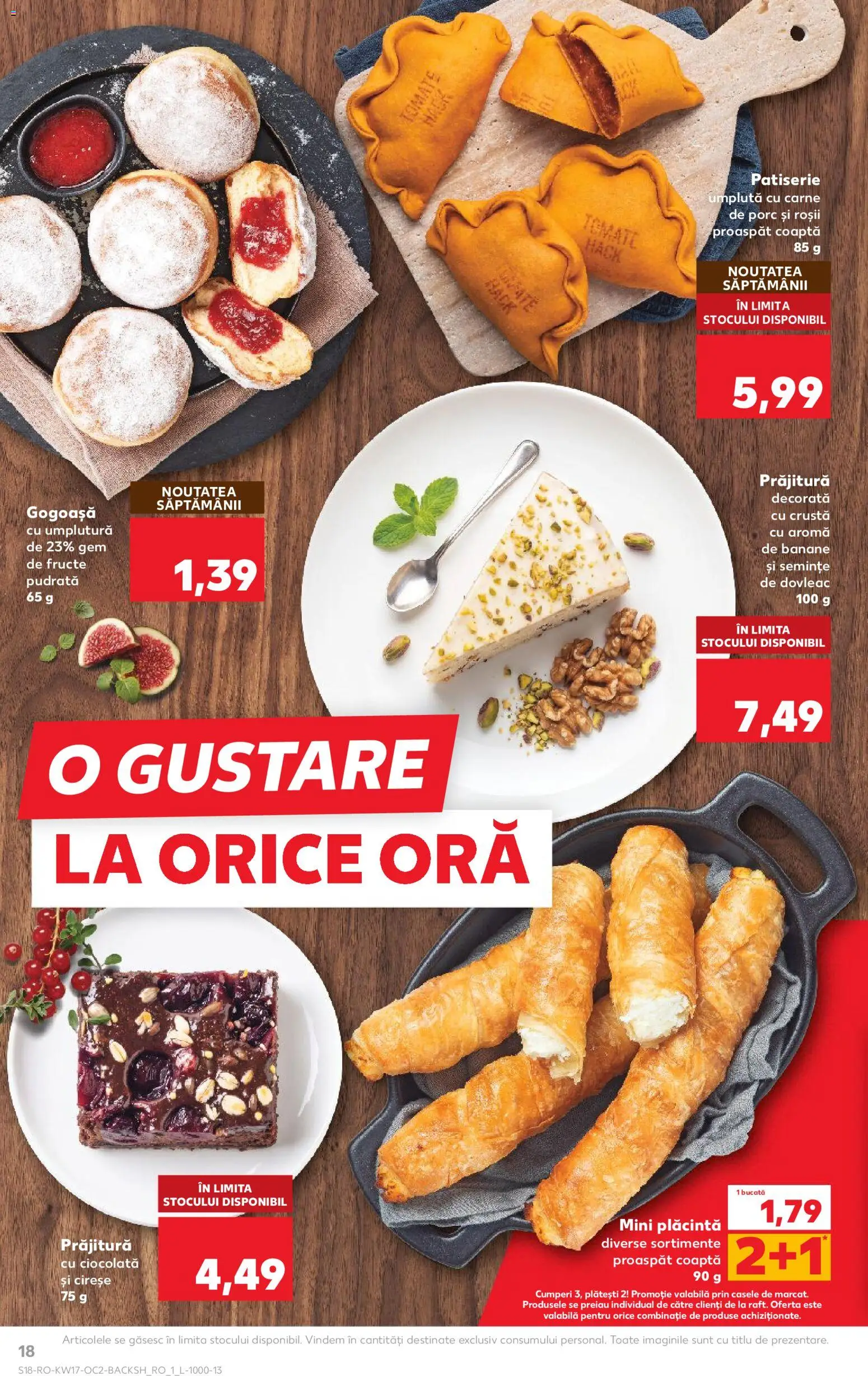 Noul catalog Kaufland – valabil de la 22.04.2026 | Pagină: 18 | Produse: Dovleac, Ciocolată, Roșii, Cireșe