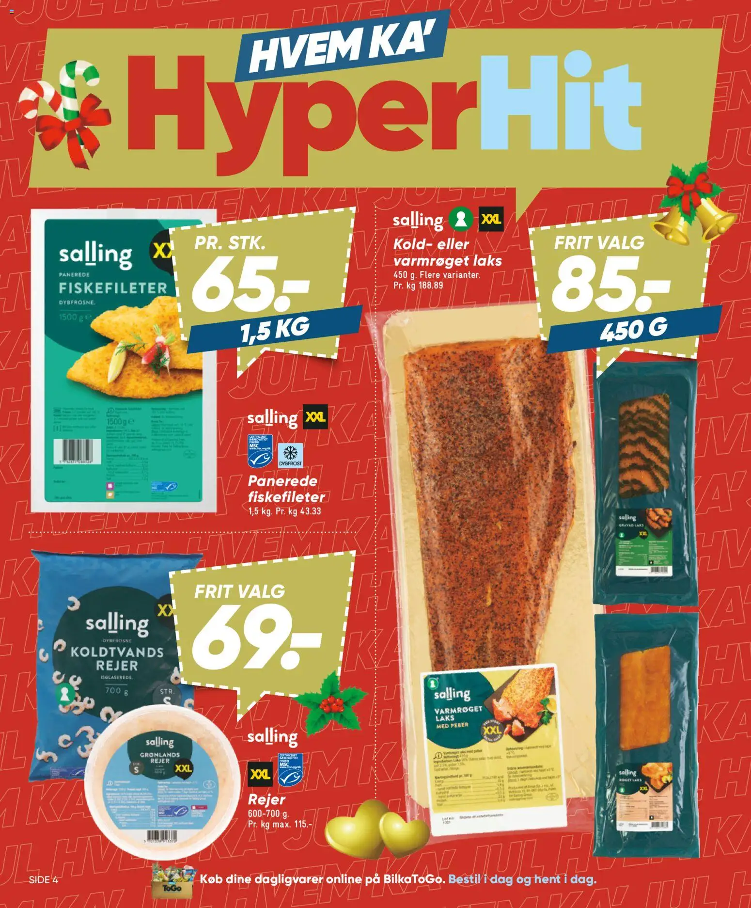 Bilka tilbudsavis – gyldig fra 12.12.2025 | Side: 4 | Produkter: Rejer