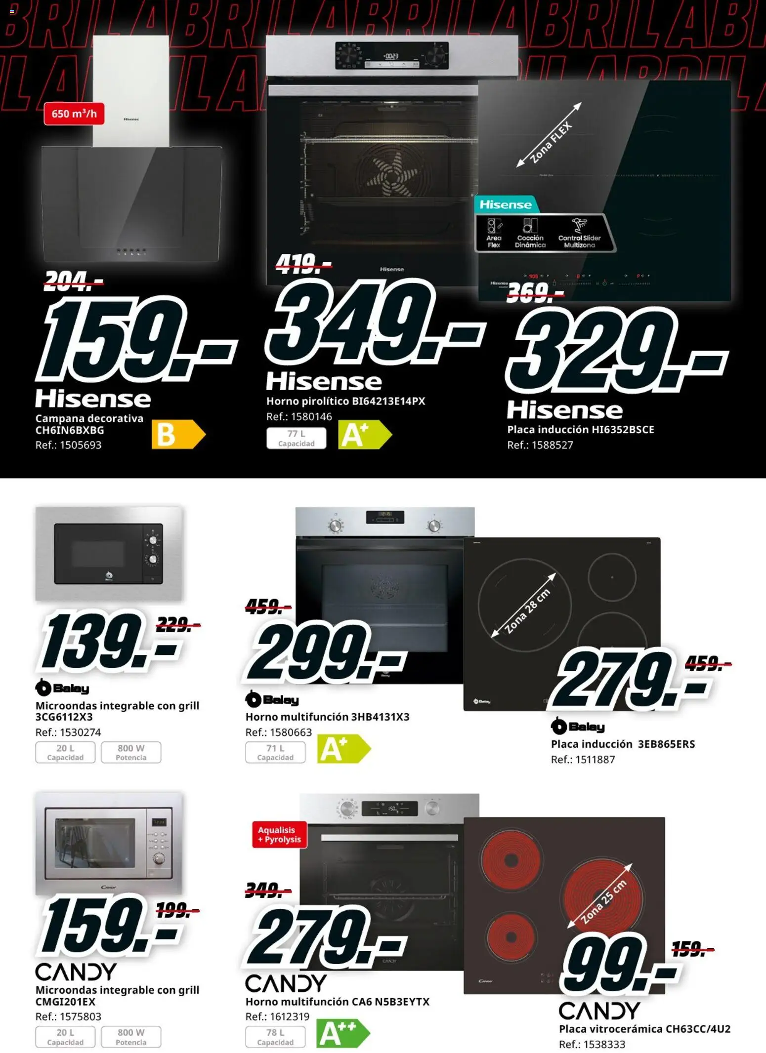 Media Markt folleto │ válido desde el 23.04.2026 | Página: 9 | Productos: Horno