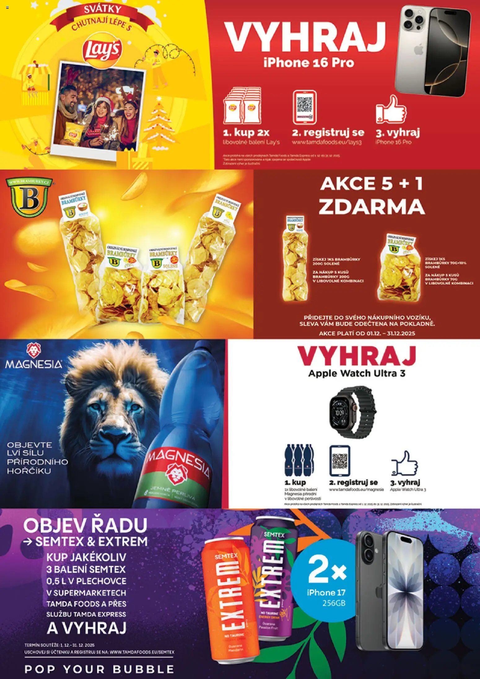 Tamda Foods leták od 03.12.2025 | Strana: 26 | Produkty: Magnesia, Apple, Semtex, Lay's