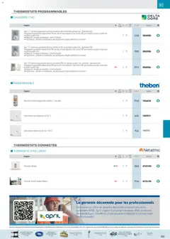 Rexel - Prévisualisation de Rexel  Chauffage Hydraulique, PAC Air-Eau, Plomberie et Sanitaire valide à partir de 01.12.2025 | Page: 10 | Produits: Radio, Base, Poêle, Piles