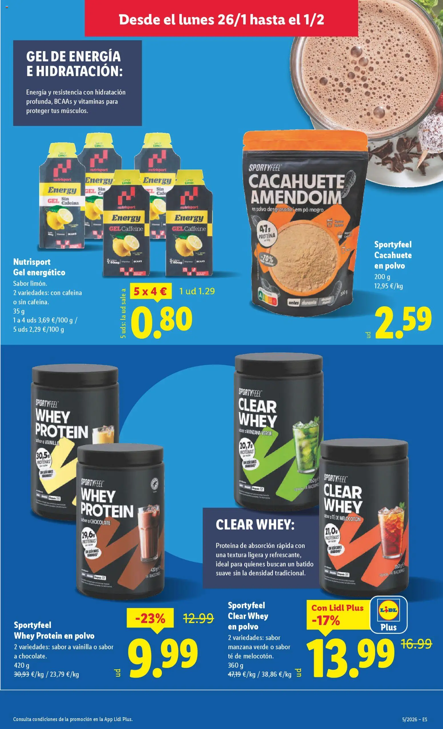 Lidl folleto │ válido desde el 26.01.2026 | Página: 21 | Productos: Polvo, Chocolate, Manzana, Té