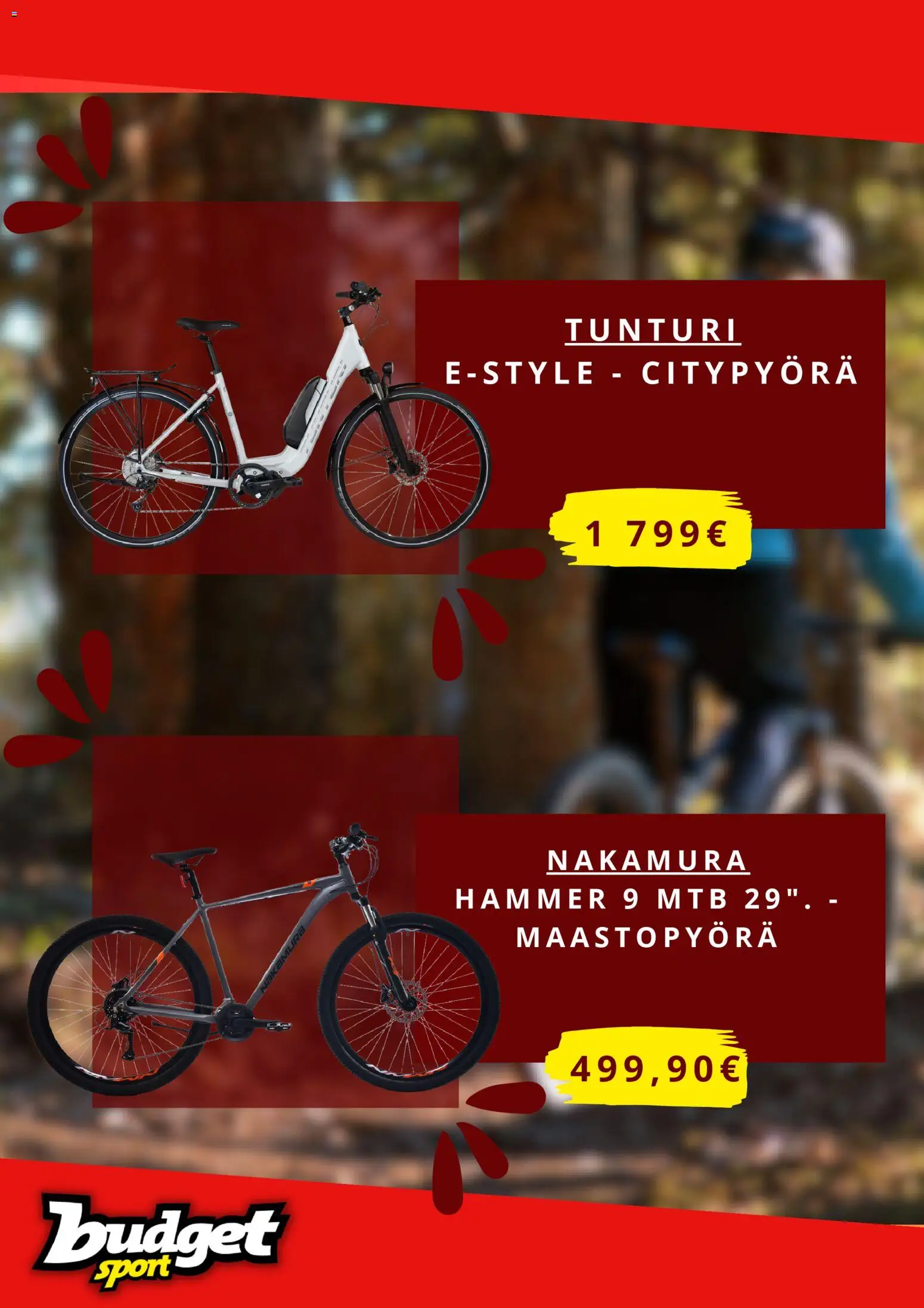 Budget Sport tarjoukset – voimassa 01.04.2026 alkaen | Sivu: 2