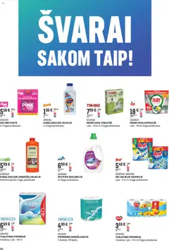 Senukai - Leidinys - Visada išsirinksi│galioja nuo 20.08.2025 | Puslapis: 30 | Prekių: Rankšluostis, Wc, Indaplovių kapsulės, Tualetinis popierius