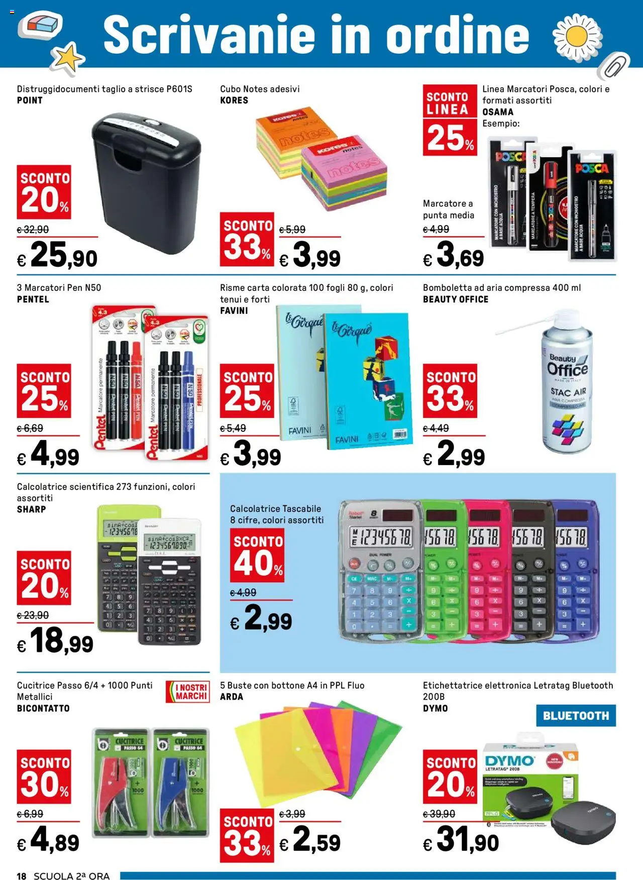 Volantino Iper del 04.08.2025 | Pagina: 18 | Prodotti: Acqua, Calcolatrice