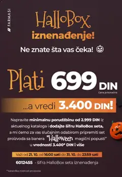 Farmasi Halloween - pregled Farmasi kataloga - važi od 21.10.2025