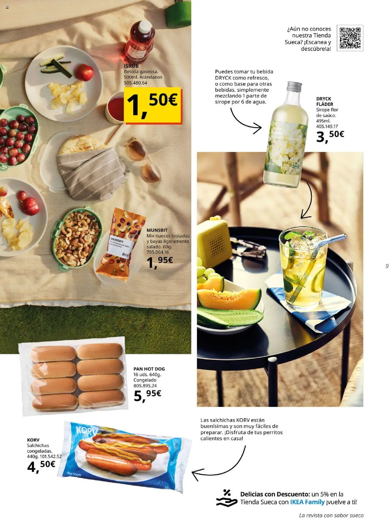 Catálogo IKEA Fika │ válido desde el 01.07.2025 | Página: 9 | Productos: Pan