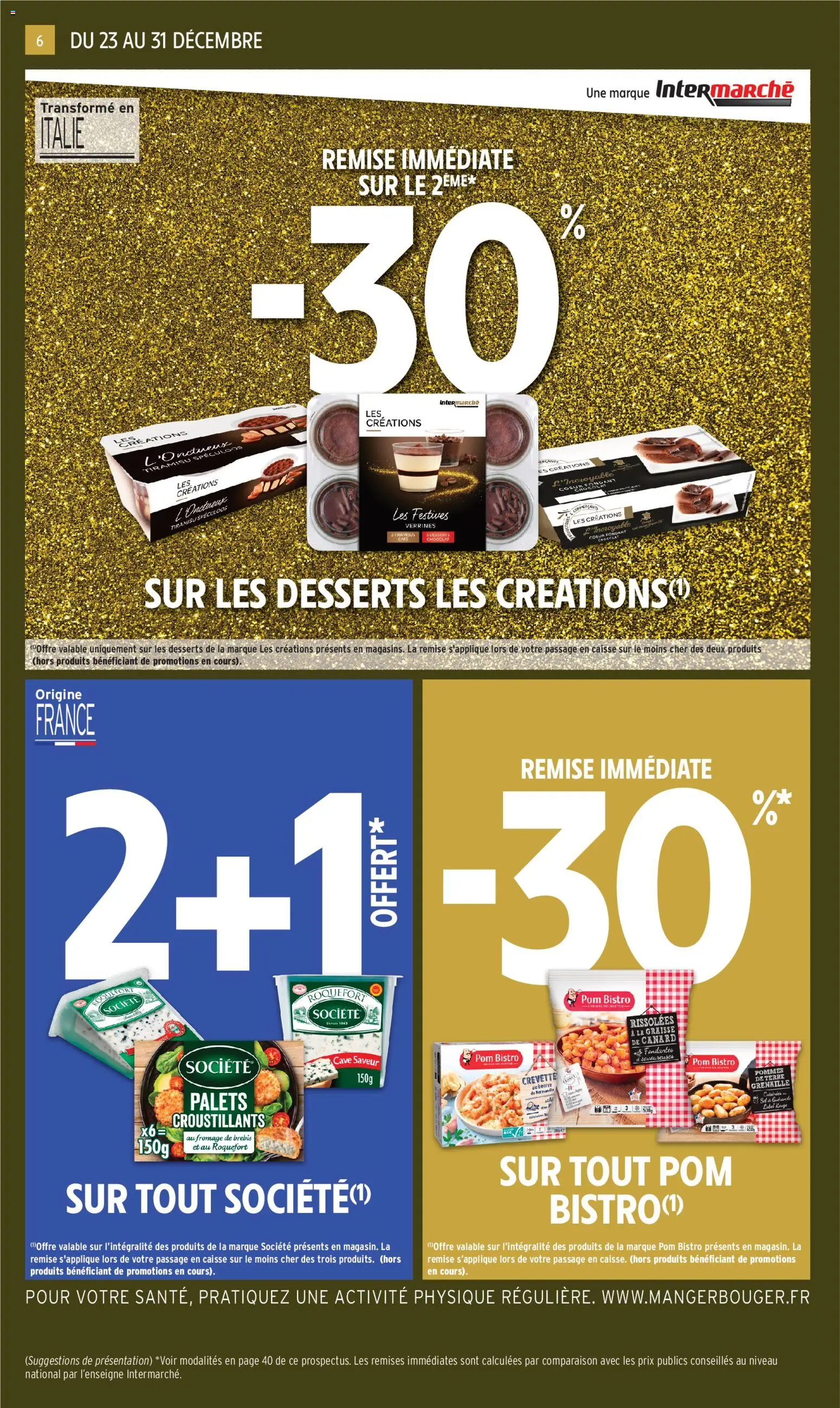 {H1} | Page: 6 | Produits: Graisse de canard, Verrines, Fromage, Café