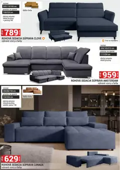 Merkury Market leták platný od 01.03.2026 | Strana: 10 | Produkty: Rohová sedacia súprava, Sedacia súprava