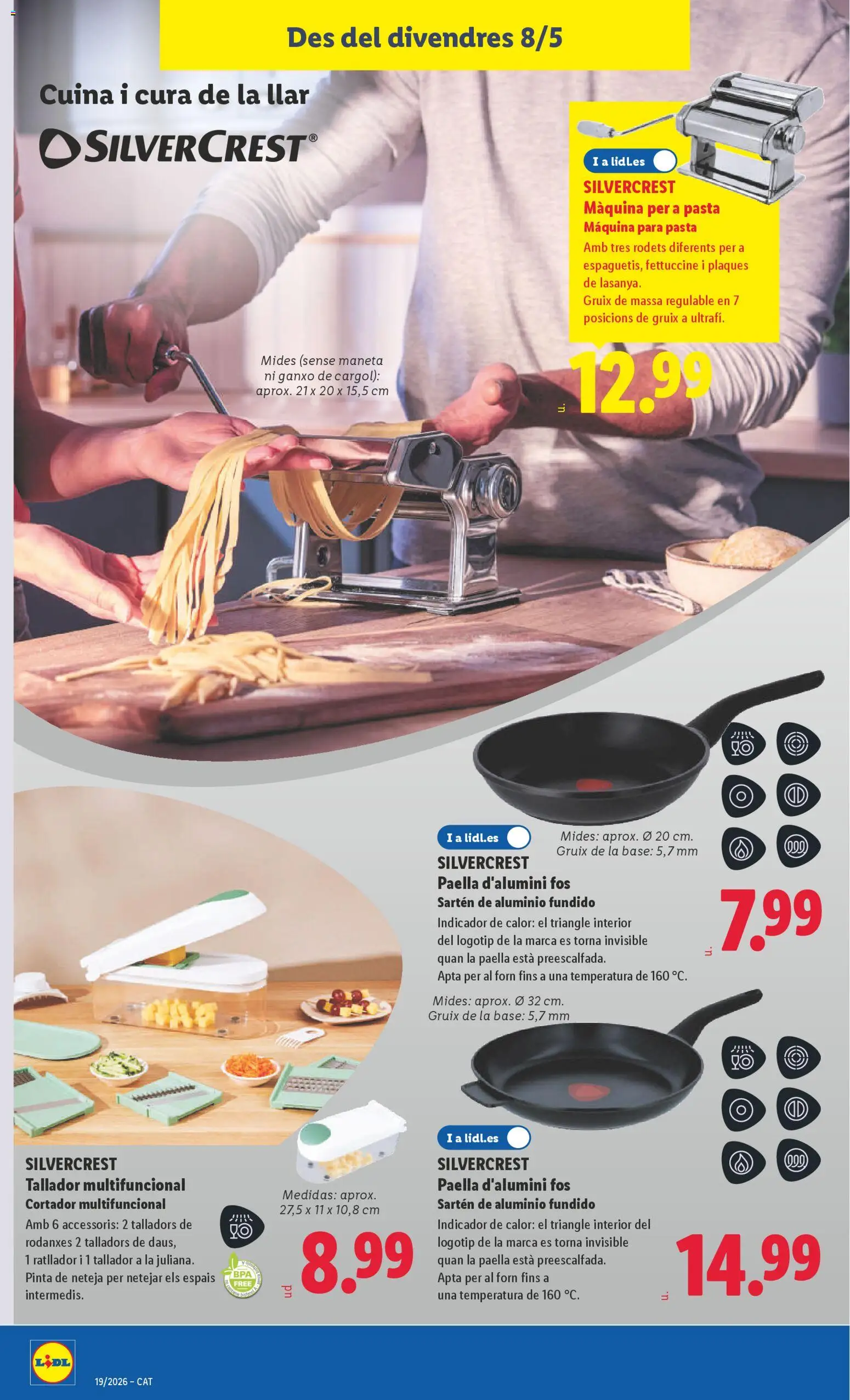 Lidl folleto de bazar │ válido desde el 04.05.2026 | Página: 22 | Productos: Pan, Pasta