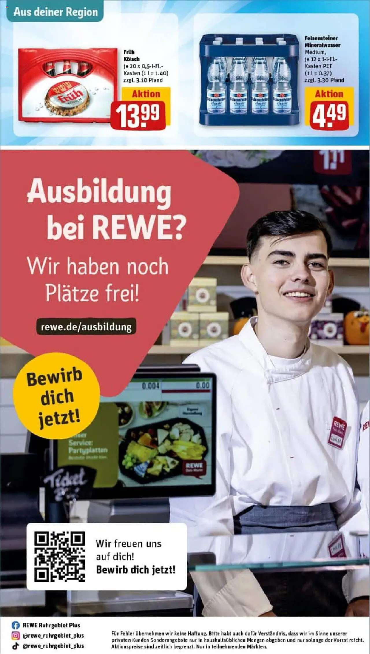 Rewe prospekt Wuppertal	 - gültig ab dem 06.07.2025 | Seite: 32 | Produkte: Mineralwasser