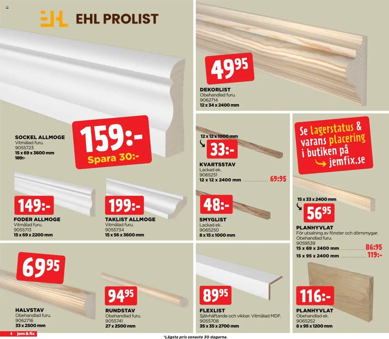 Jem & Fix reklamblad aktuell från 20.10.2025 | Sida: 6