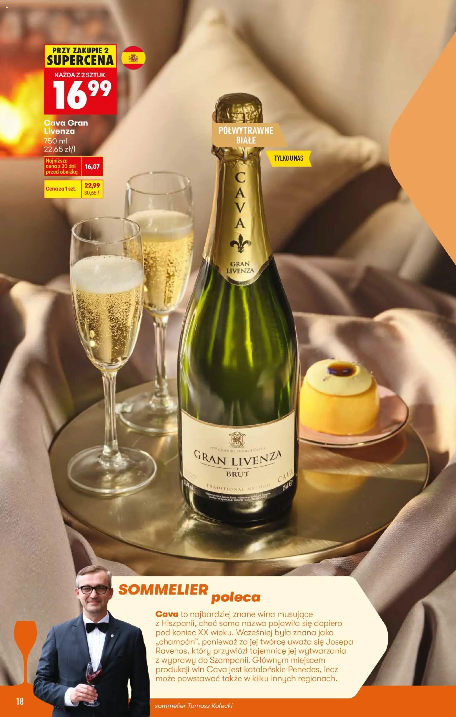 Biedronka gazetka - Czas na toast od 26.01.2026 | Strona: 18