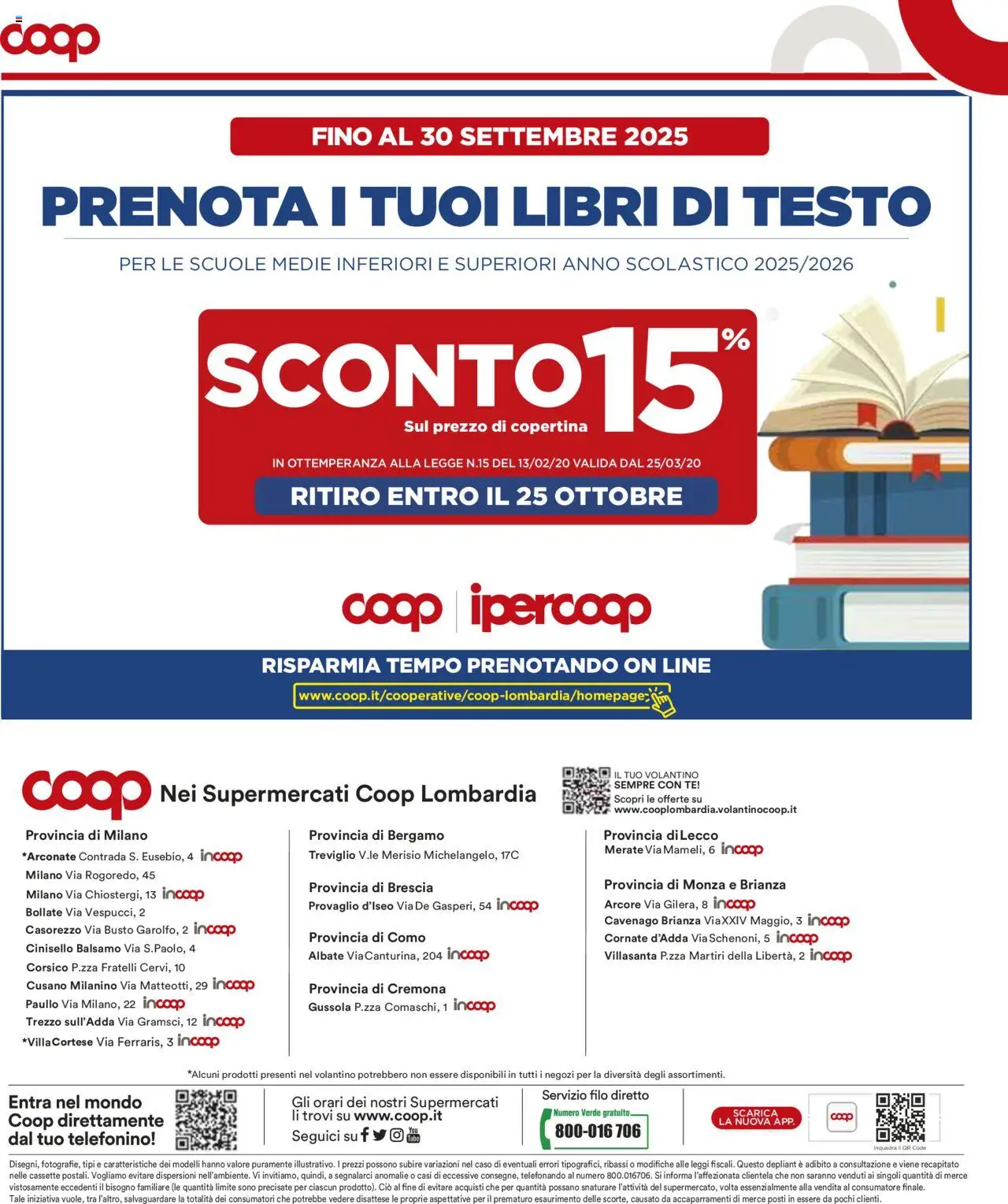 Volantino COOP del 18.09.2025 | Pagina: 10 | Prodotti: Balsamo, Tè