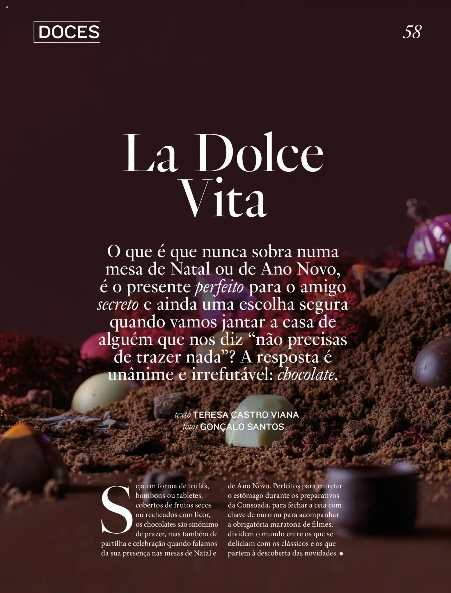 El Corte Ingles folheto │ válido de 26.11.2025 | Página: 58 | Produtos: Chocolates, Mesa, Doces