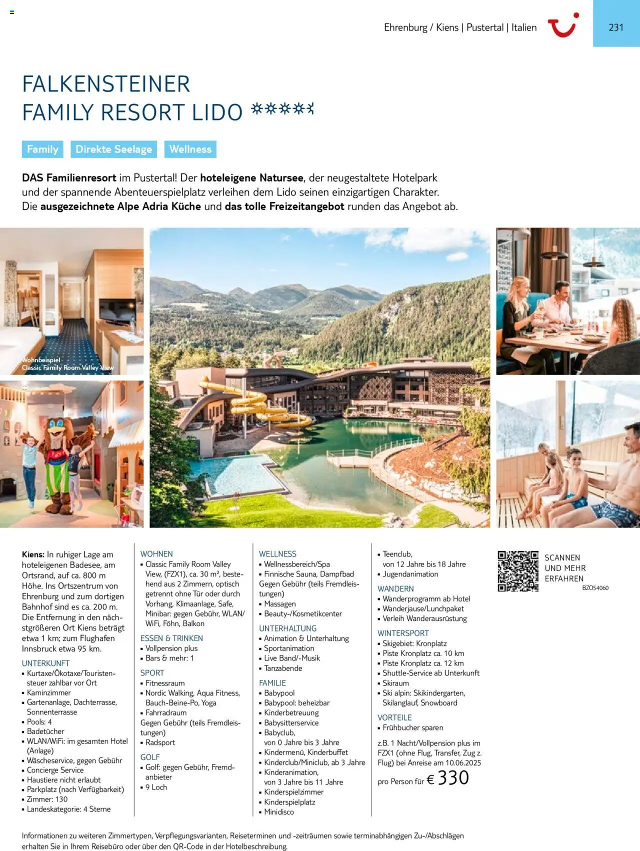 TUI Prospekt 	 – gültig ab 01.11.2024 | Seite: 231 | Produkte: Küche, Tür, Ski, Snowboard