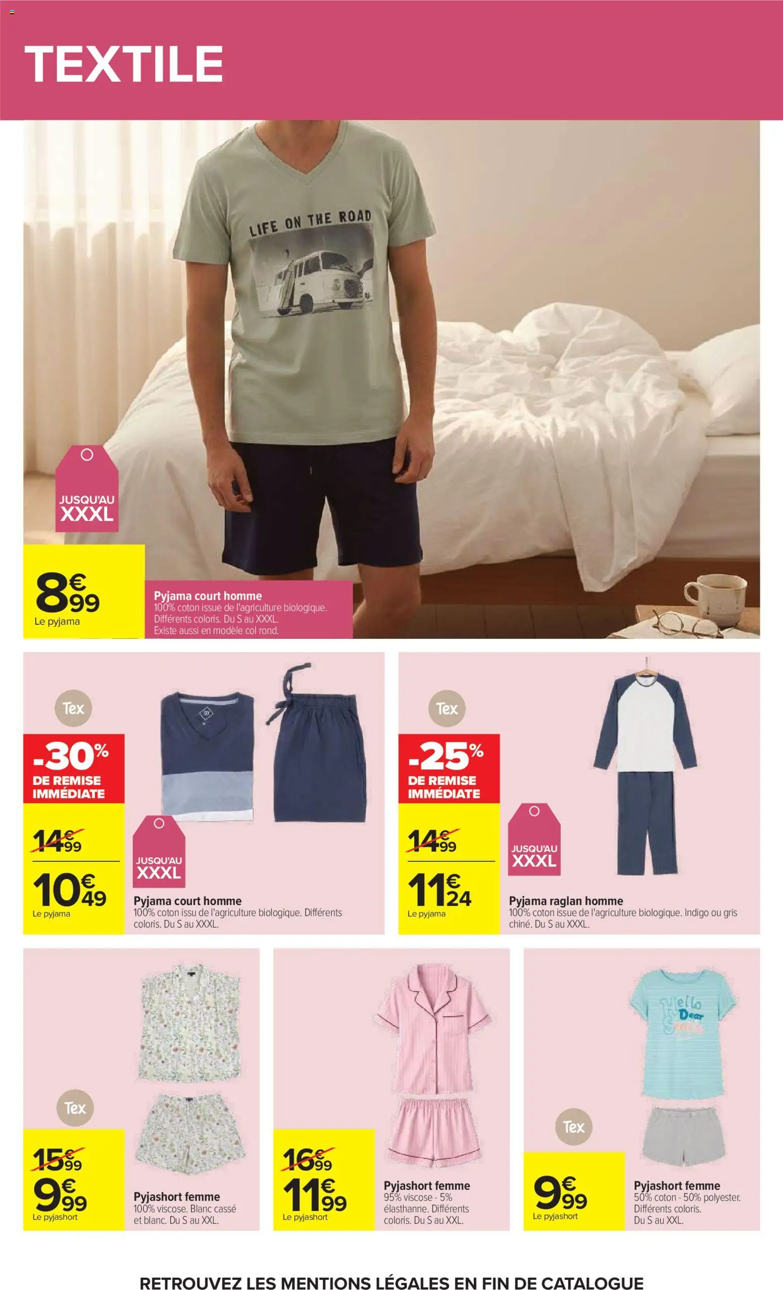 {H1} | Page: 65 | Produits: Coton, Thé, Pyjama