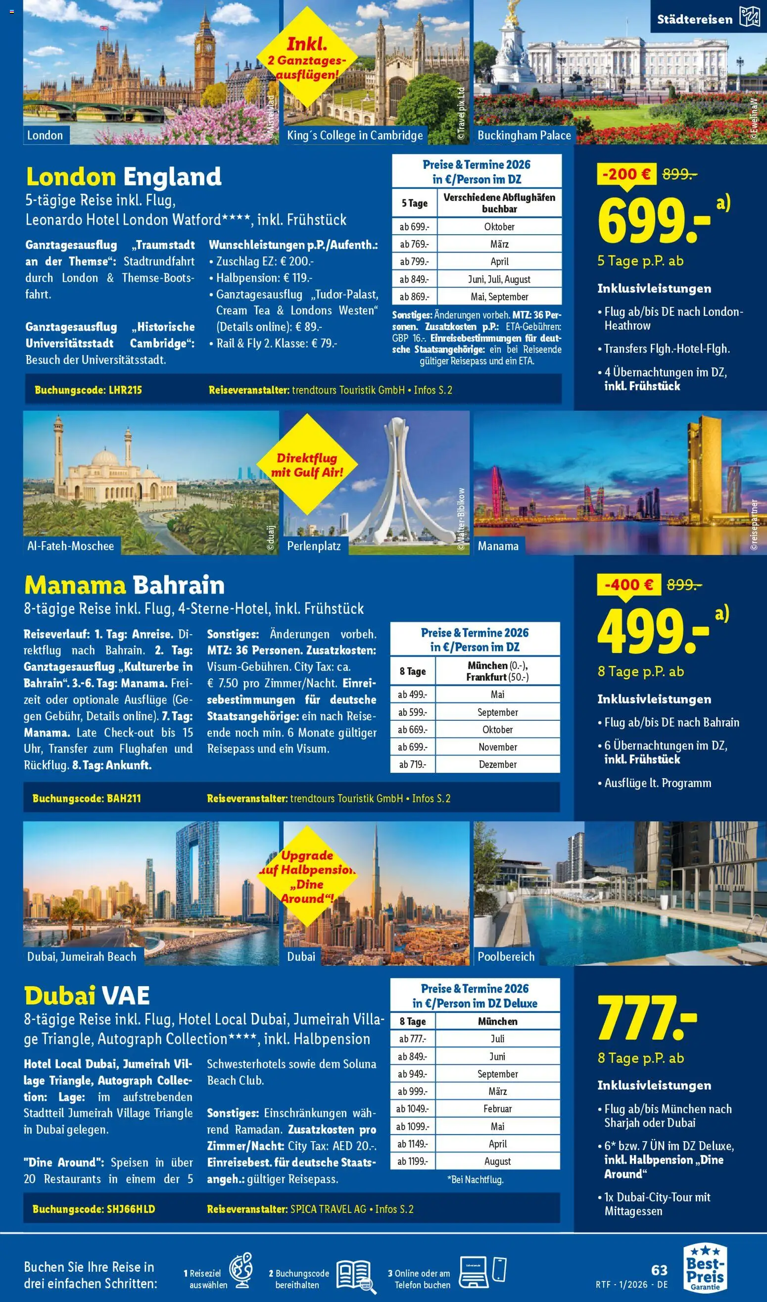 Lidl Reisen - Prospekt – gültig ab 14.01.2026 | Seite: 63 | Produkte: Telefon