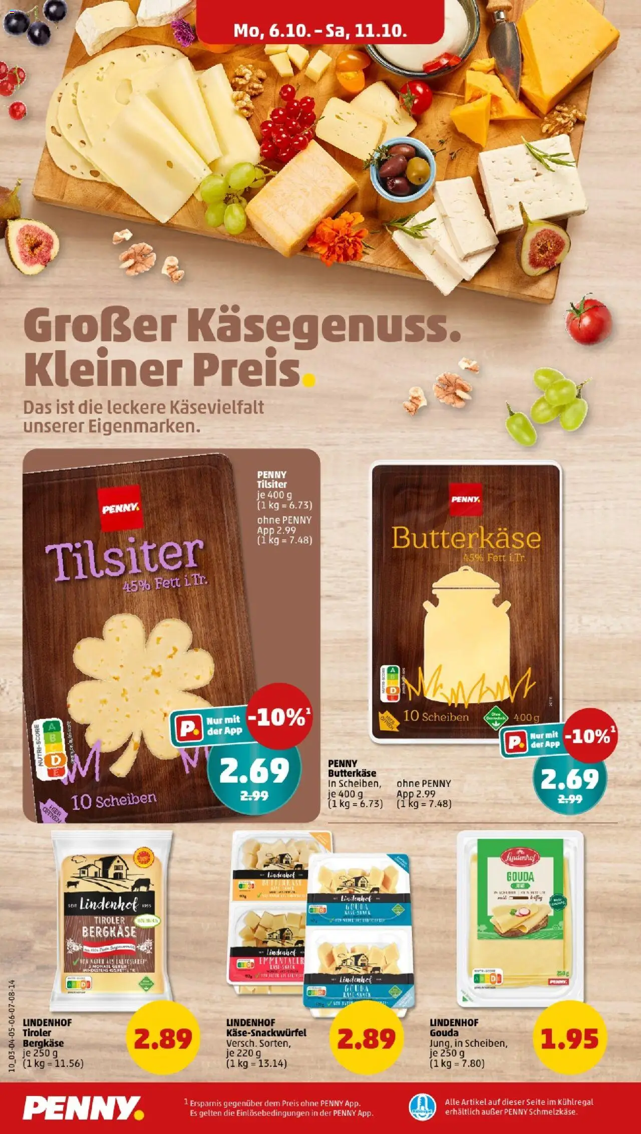 Penny - Bayern – gültig ab 06.10.2025 | Seite: 12 | Produkte: Gouda