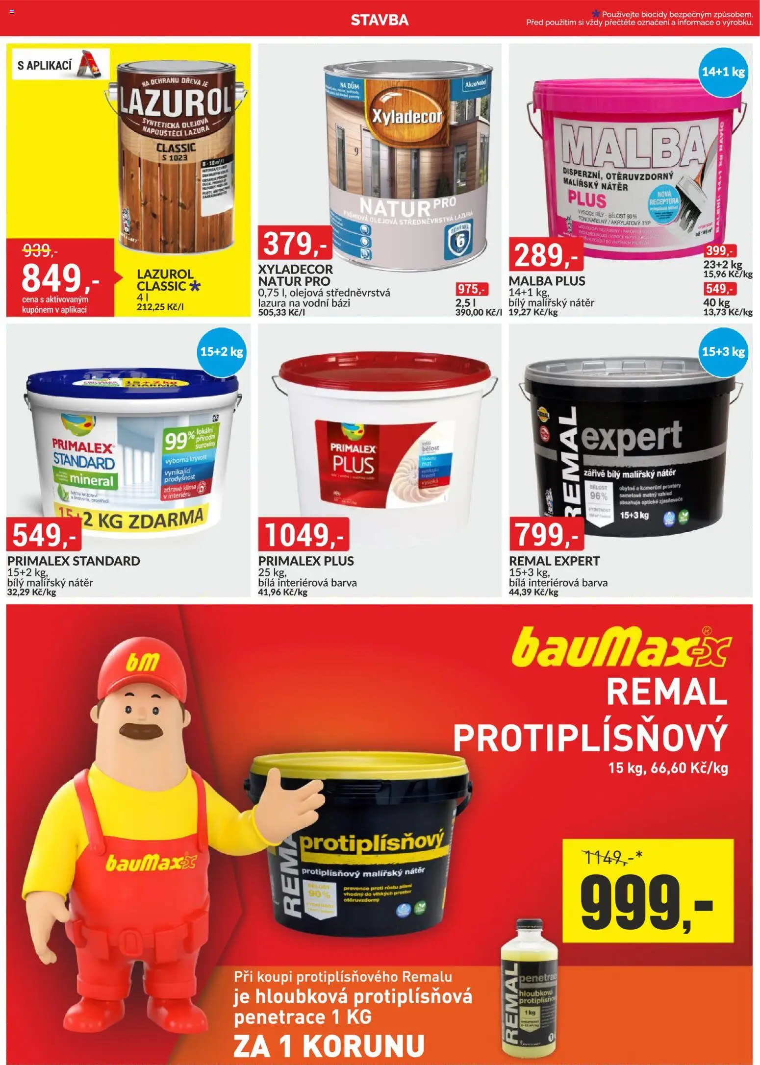 BAUMAX leták od 01.03.2026 | Strana: 55 | Produkty: Primalex