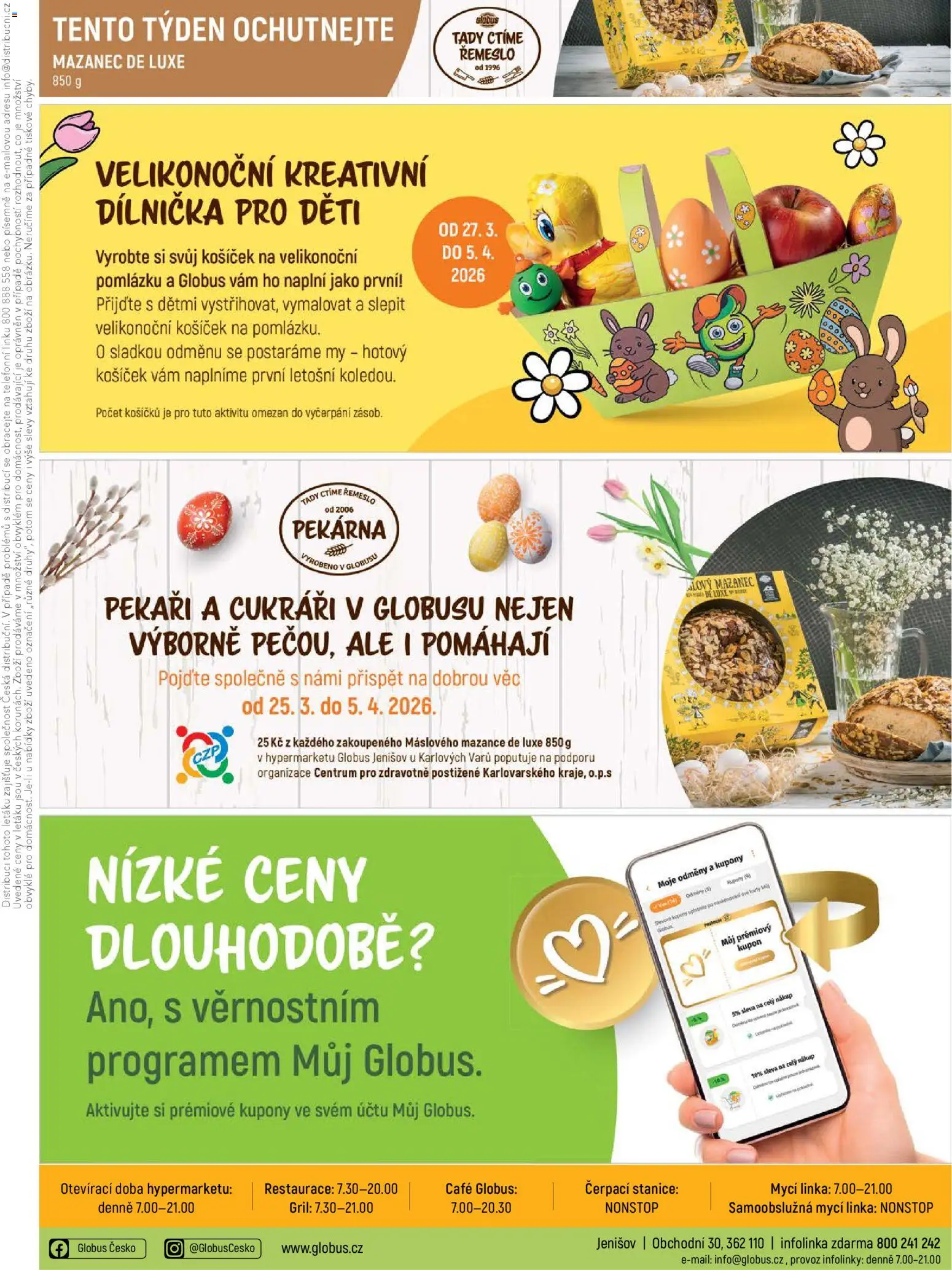 Globus leták - Karlovy Vary od 01.04.2026 | Strana: 37 | Produkty: Košíček, Gril, Pekárna, Karty