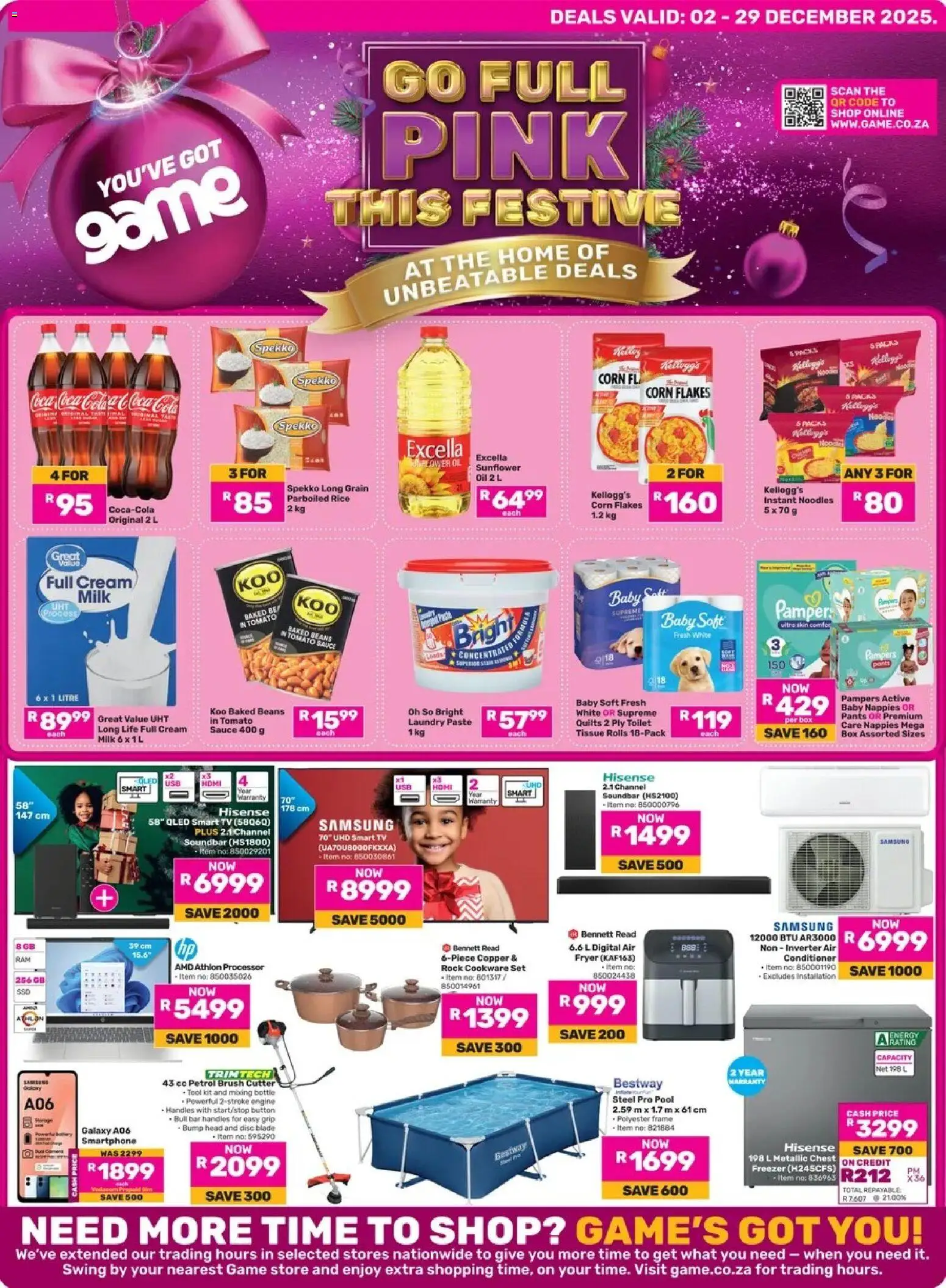 Game - Catalogue valid from 02.12.2025 | Page: 1 | Products: Cutter, Game, Pants, Rice