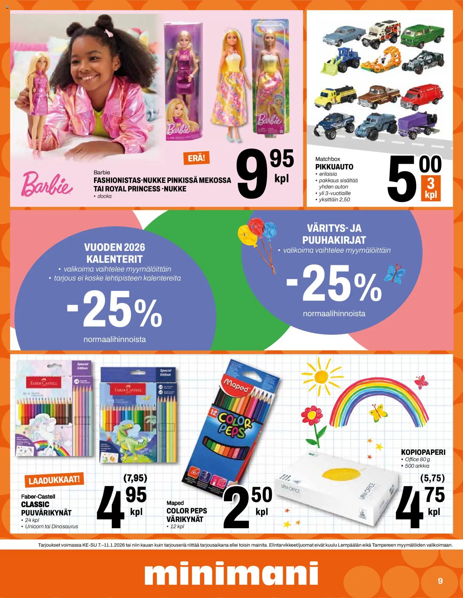 Minimani tarjoukset – voimassa 07.01.2026 alkaen | Sivu: 9