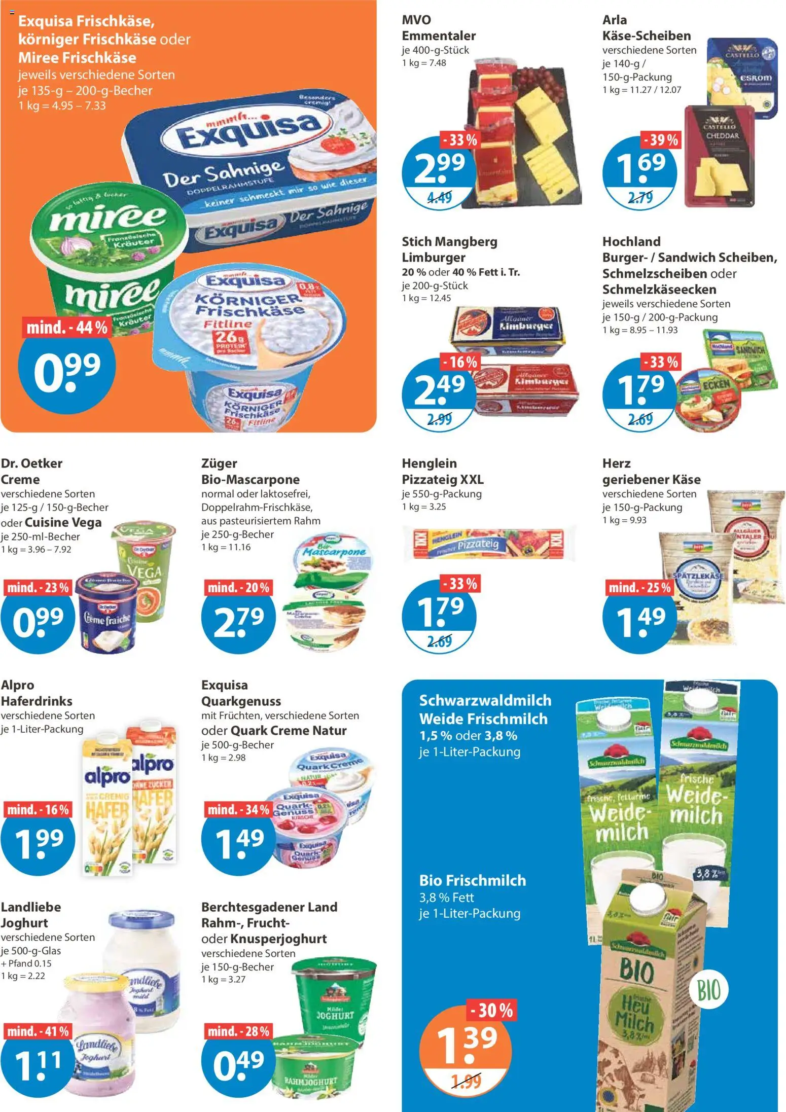 V-Markt - Schwaben / Oberbayern – gültig ab 29.01.2026 | Seite: 6 | Produkte: Joghurt, Burger, Creme, Frischkase