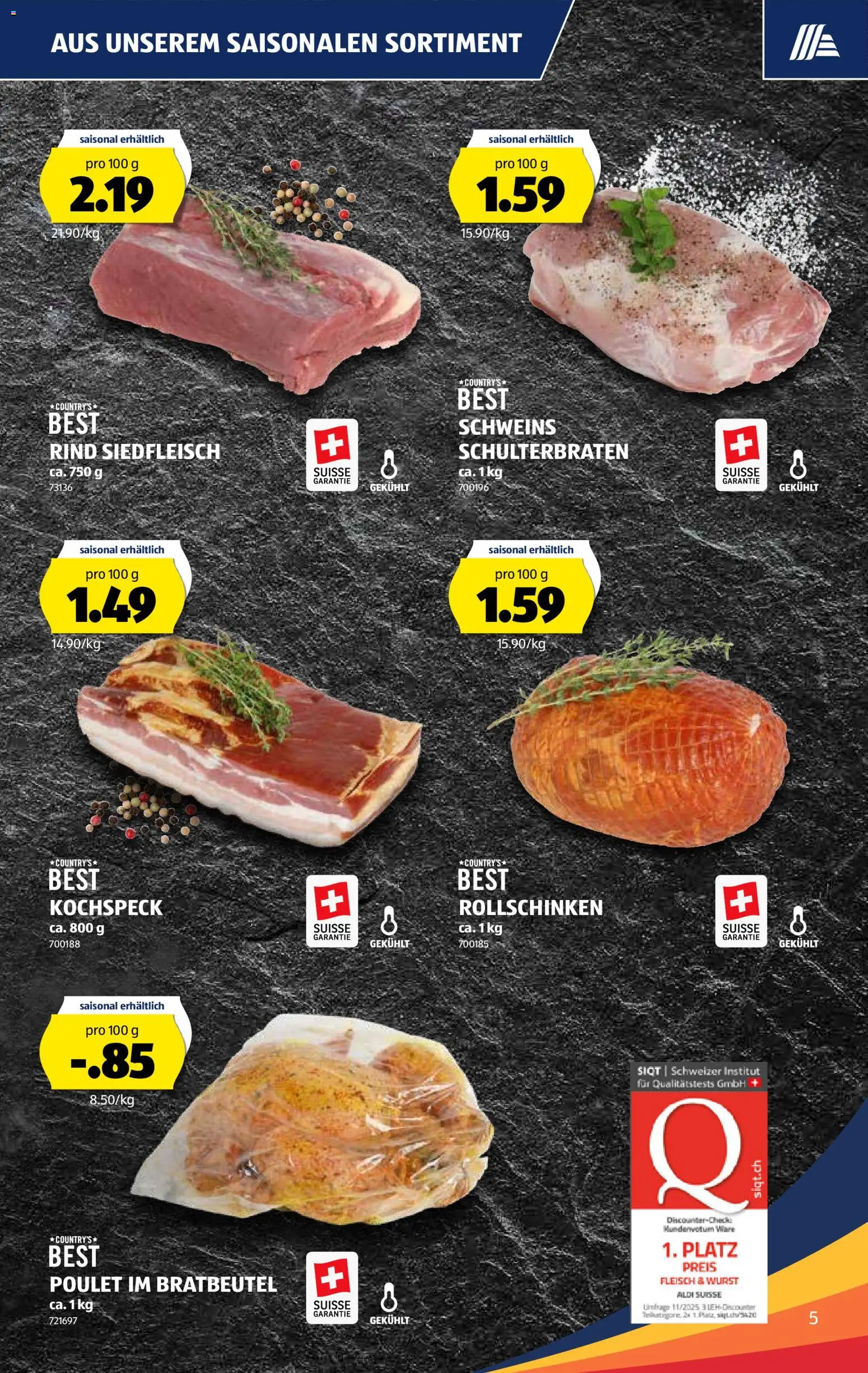 Aldi Aktionen – gültig ab 05.02.2026 | Seite: 6 | Produkte: Wurst