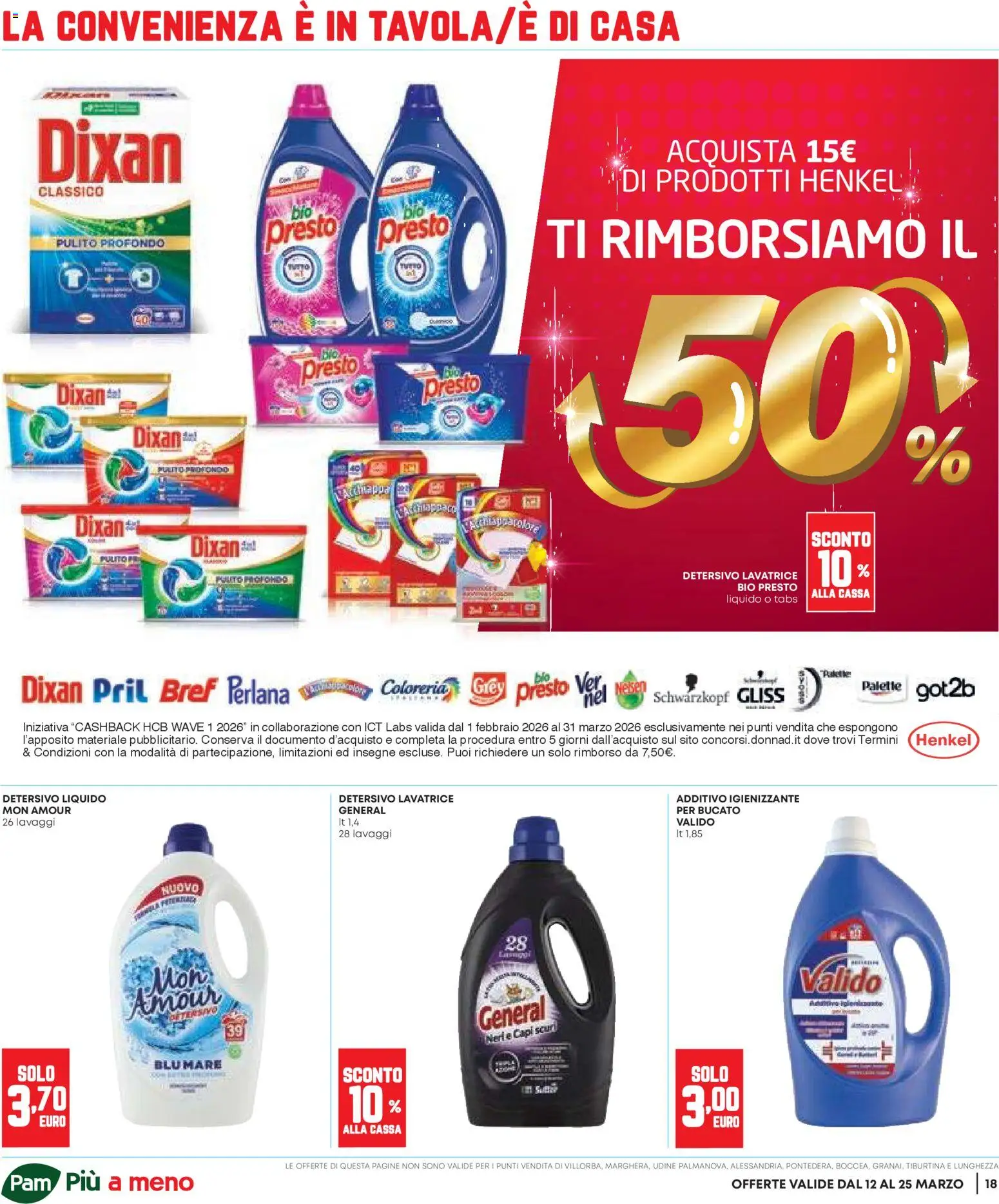 Volantino Panorama del 12.03.2026 | Pagina: 18 | Prodotti: Lavatrice