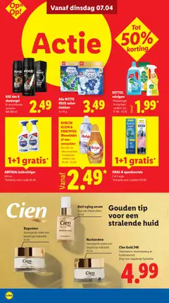 Lidl folder week 15 - Voorbeeld van een folder van Lidl, geldig van 07.04.2026 | Pagina: 23 | Producten: Wasmiddel, Toilet, Gel, Crème
