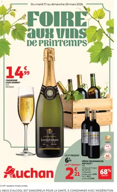 Auchan - Prévisualisation de Auchan Foire aux vins hypers valide à partir de 17.03.2026